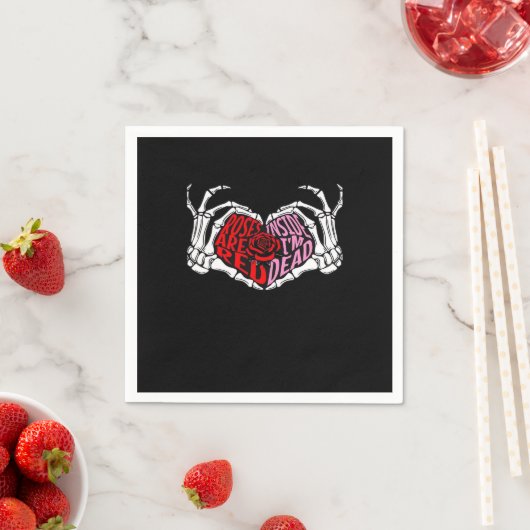 私は死ん読だ内にある – 皮肉なバレンタインのC スタンダードカクテルナプキン (インサイチュ)
