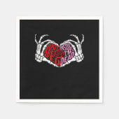 私は死ん読だ内にある – 皮肉なバレンタインのC スタンダードカクテルナプキン (正面)