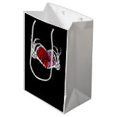 私は死ん読だ内にある – 皮肉なバレンタインのC ミディアムペーパーバッグ (正面アングル)