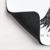 私は死亡記事の面白いハロウィーンの暗いユーモアAを入れる マウスパッド (コーナー)