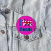 私は残ります- EUの国民投票Brexitに投票しました 缶バッジ (インサイチュ)