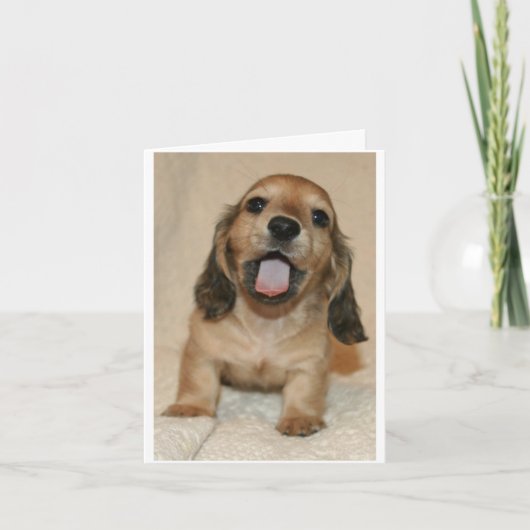 私は残念です カード (正面)