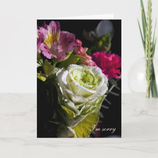 私は残念です カード (正面)