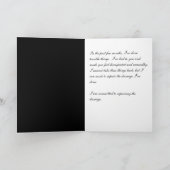 私は残念です カード (内部)