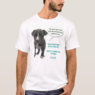 私は残念な子犬の人のTシャツです Tシャツ