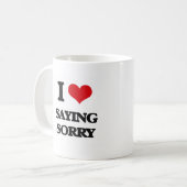 私は残念な発言を愛します コーヒーマグカップ (正面左)