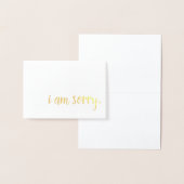 私は残念な金ゴールドホイルです 箔カード (ディスプレー)