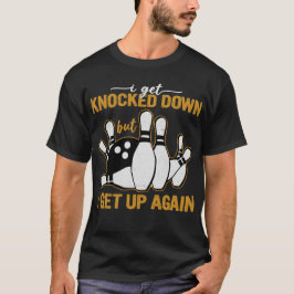 私は殴られたが再び起きる Tシャツ