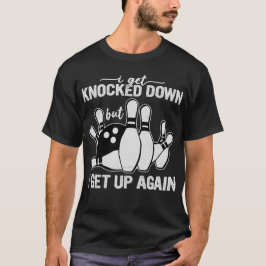 私は殴られたが再び起きる Tシャツ