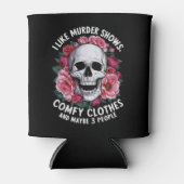 私は殺人番組が面白い服を着たハロウィーンが好きだ 缶クーラー (正面)