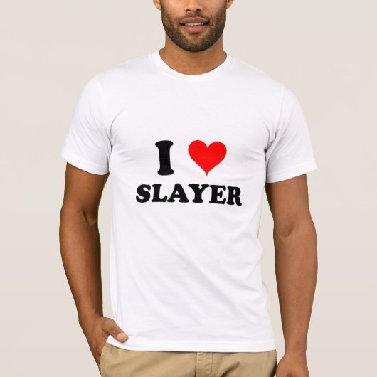 私は殺害者を愛します Tシャツ (正面)