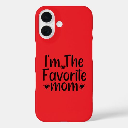 私は母お気に入りのだ Case-Mate iPhoneケース (裏面)