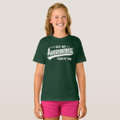 私は母から私の素晴らしさを受け取る Tシャツ (正面フル)