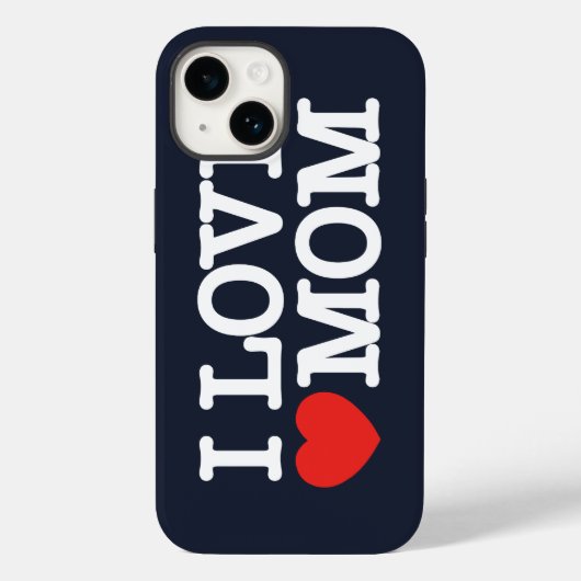 私は母が大好きだ Case-Mate iPhoneケース (裏面)