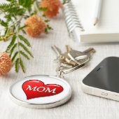 私は母が大好き キーホルダー (側面)