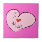 私は母が大好き タイル (正面)
