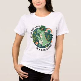 私は母だけではない – 私はmamasaurus トライブレンドＴシャツ