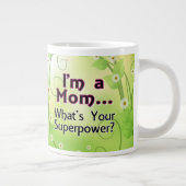 私は母だ…あなたの超大国とは ジャンボコーヒーマグカップ (右)