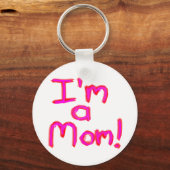 私は母だ！ キーホルダー (正面)