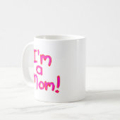 私は母だ！ コーヒーマグカップ (正面左)