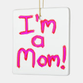 私は母だ！ セラミックオーナメント (左)