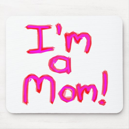 私は母だ！ マウスパッド (正面)