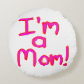 私は母だ！ ラウンドクッション (裏面)