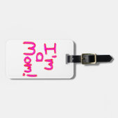 私は母だ！ ラゲッジタグ (正面横)