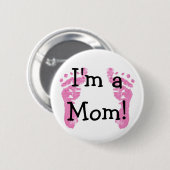 私は母だ! 缶バッジ (正面&裏面)