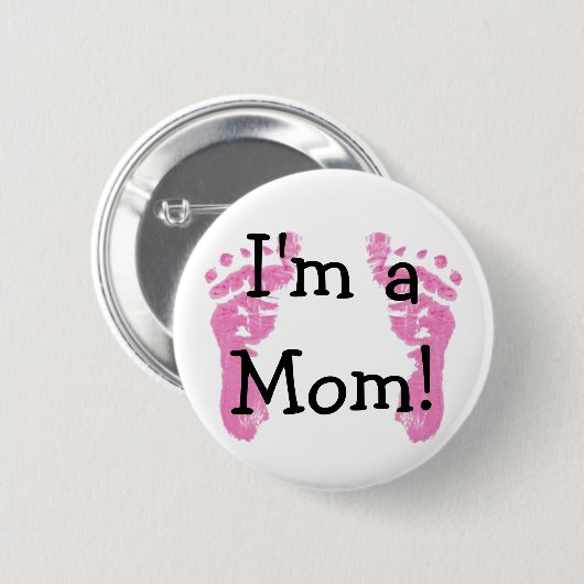 私は母だ！ 缶バッジ (正面&裏面)