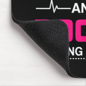 私は母であり、医者である私は何も怖い最高の- D マウスパッド (コーナー)