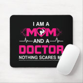 私は母であり、医者である私は何も怖い最高の- D マウスパッド (マウス)