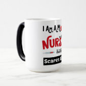 私は母でナースだ – 何も怖くない モーフィングマグカップ (正面左)