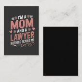 私は母で弁護士だが何も怖くない 名刺 (正面/裏面)