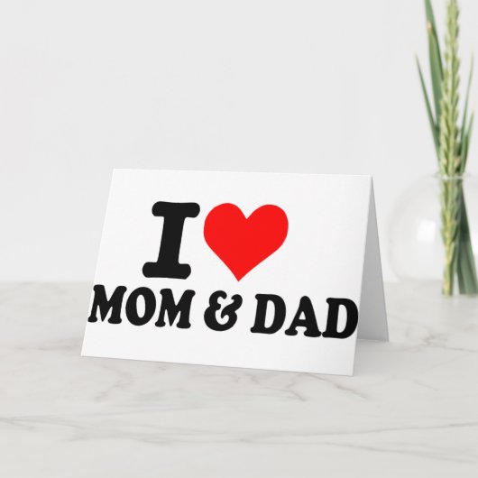 私は母とパパが大好き シーズンカード (正面)