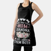 私は母と祖母の可愛い母の日の2つのタイトルを持っている エプロン (インサイチュ)