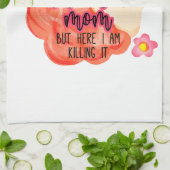 私は母になるとは夢にも思わなすごいクールい キッチンタオル (折り畳み)