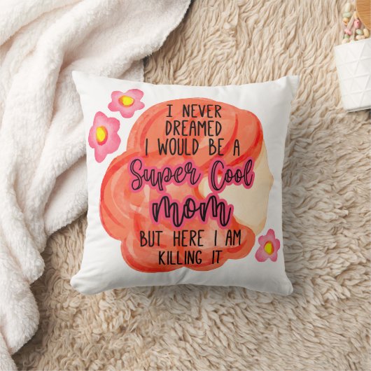 私は母になるとは夢にも思わなすごいクールい クッション (ブランケット)