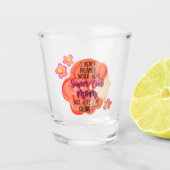 私は母になるとは夢にも思わなすごいクールい ショットグラス (正面)