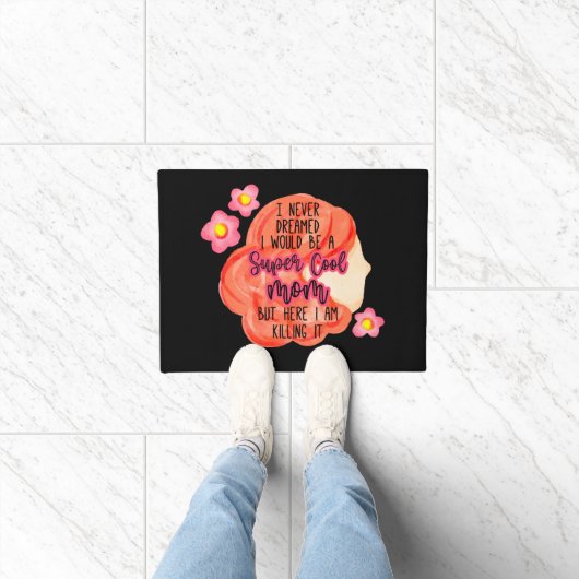 私は母になるとは夢にも思わなすごいクールい ドアマット (室内)