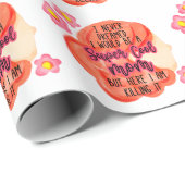 私は母になるとは夢にも思わなすごいクールい ラッピングペーパー (ロールコーナー)