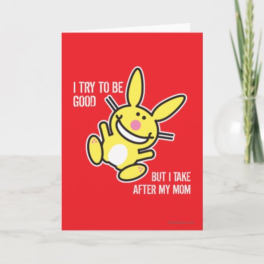 私は母に似ている カード (正面)