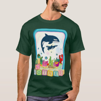 私は母のかわいいデザイン少年を愛する Tシャツ
