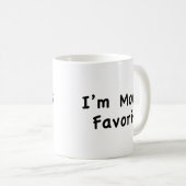 私は母のコーヒーマお気に入りのグだ コーヒーマグカップ (正面右)