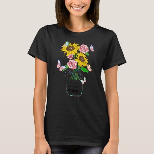 私は母の日と呼ばれるのが大好き Tシャツ (正面)