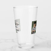 私は母の日を追加の写真の文字を愛エレガントしている タンブラーグラス (右)