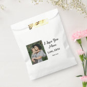 私は母の日を追加の写真の文字を愛エレガントしている フェイバーバッグ (封をした状態)