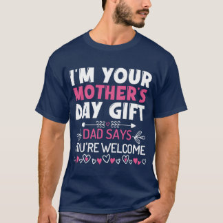 私は母の日ギフトシャツ母おもしろいの日 Tシャツ