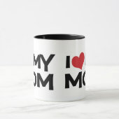 私は母の日リンガーマグ大好き マグカップ (中央)