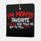 私は母の真剣な彼女お気に入りのは私に電話しないように言った セラミックオーナメント (左)